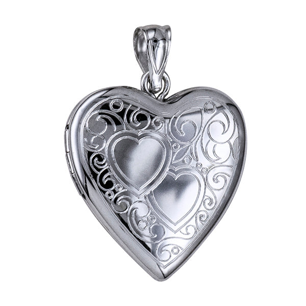 Sterling Silver Heart Locket