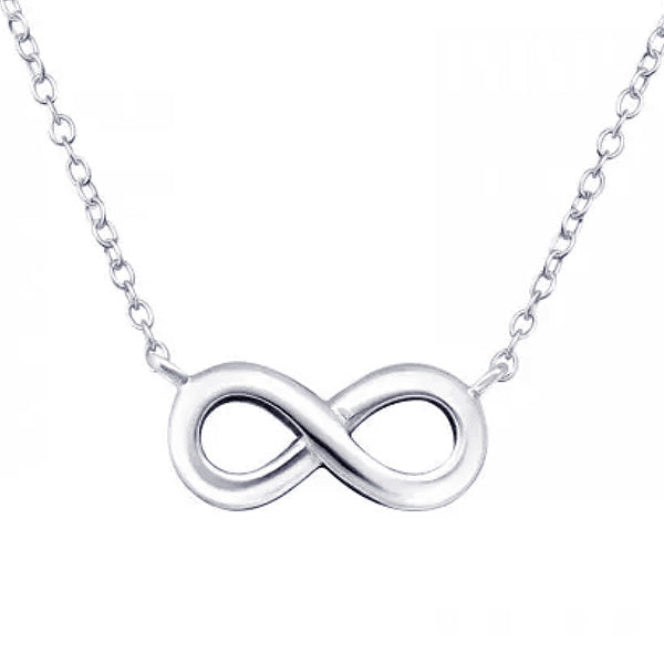 Sterling Silver Infinity Necklet