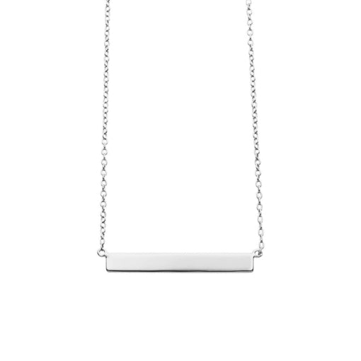 Sterling Silver Bar Necklace