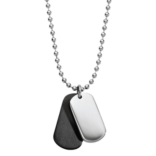 Stainless Steel Gents Dog Tag necklace