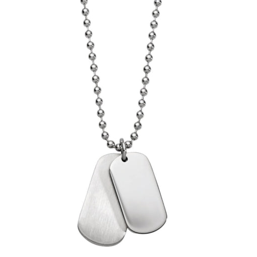 Stainless Steel Gents DogTag Necklace