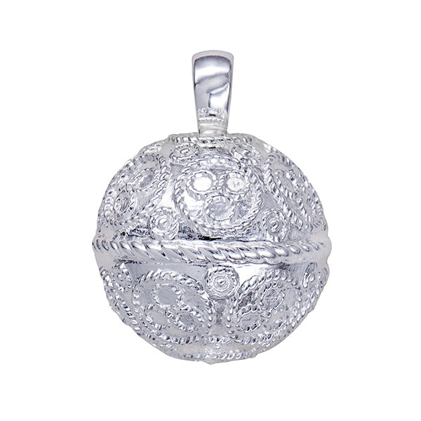 Sterling Silver Ball Pendant