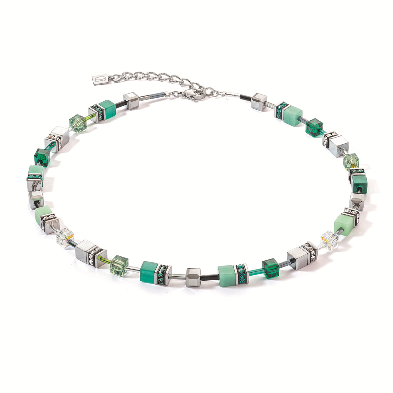 Coeur de Lion Geo-Cube Necklace