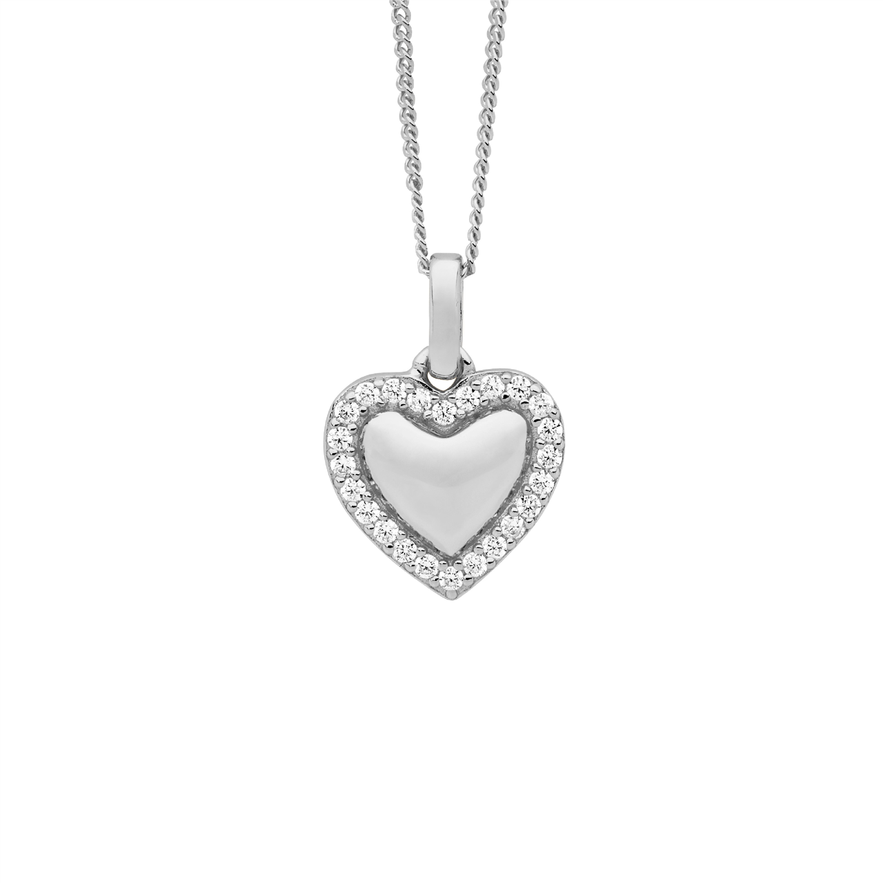 Sterling Silver Heart Pendant