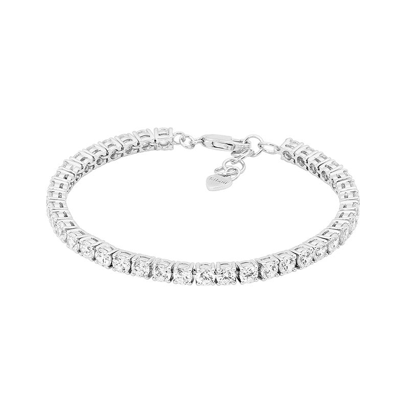Sterling Silver Cubic Zirconia Tennis Bracelet