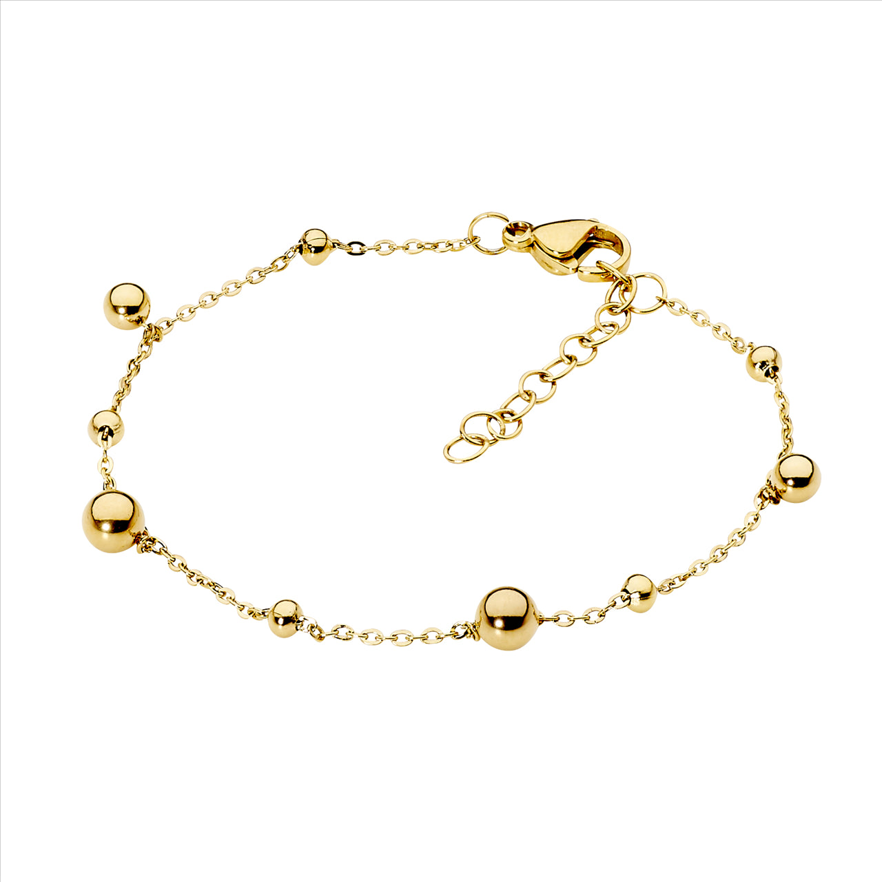 Stainless Steel Bracelet | Yellow Gold Plated