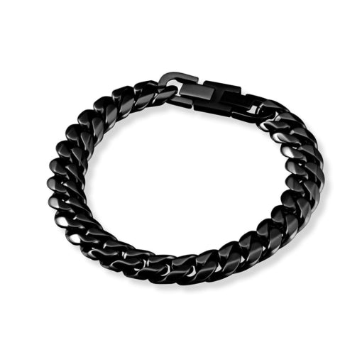 Stainelss Steel Mens Curb Link Bracelet