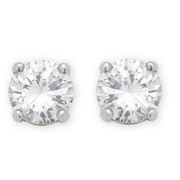 Sterling Silver Cubic Zirconia Earrings