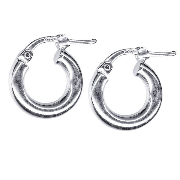Sterling Silver Hoop Earrings
