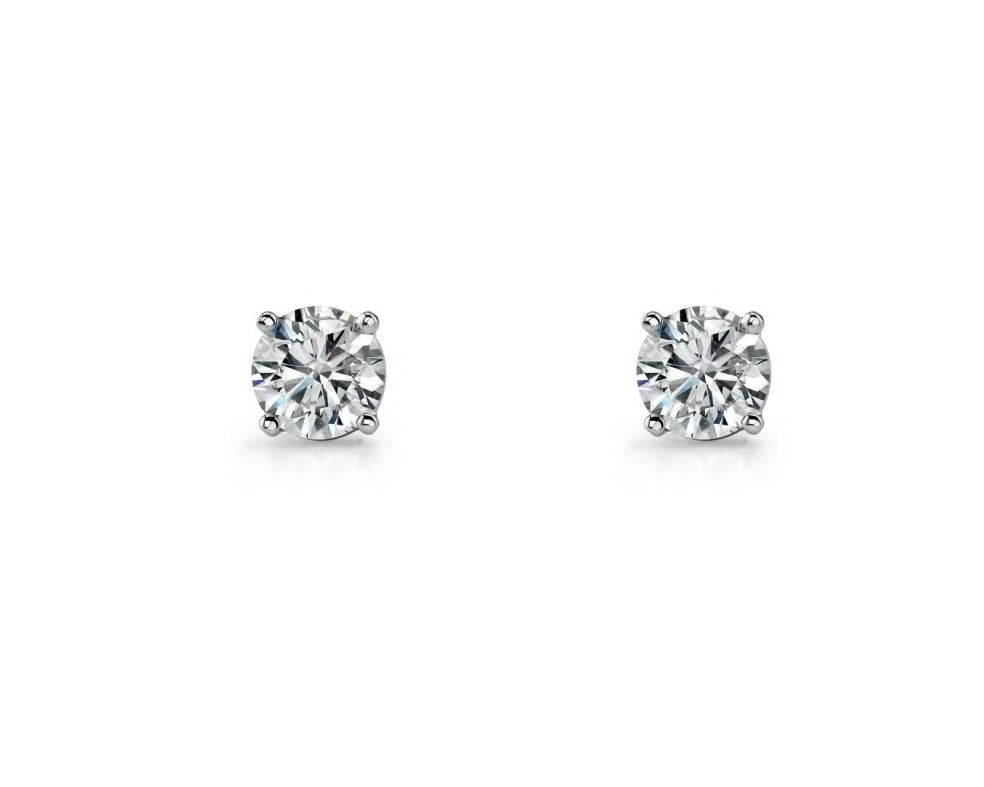 Sterling Silver Cubic Zirconia Studs