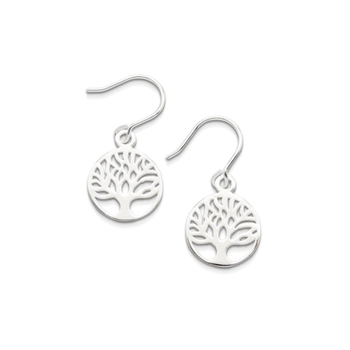 Sterling Silver Tree of Life Earring