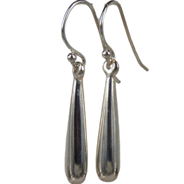 Sterling Silver Drop Hook Earrings