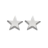 Sterling Silver Star Studs