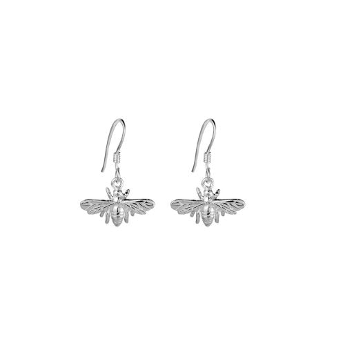 Sterling Silver Bee Earrings