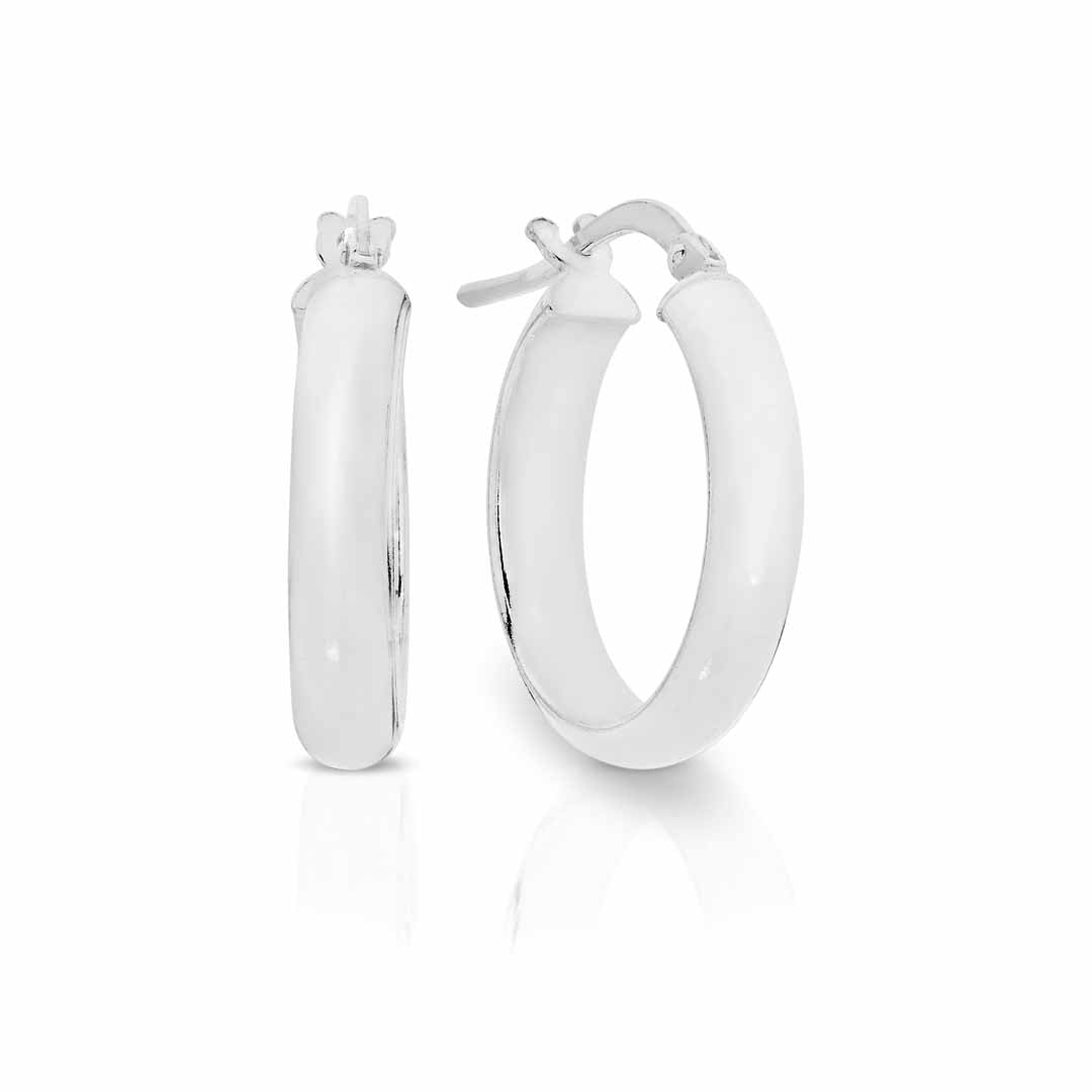 Sterling Silver Hoop Earrings