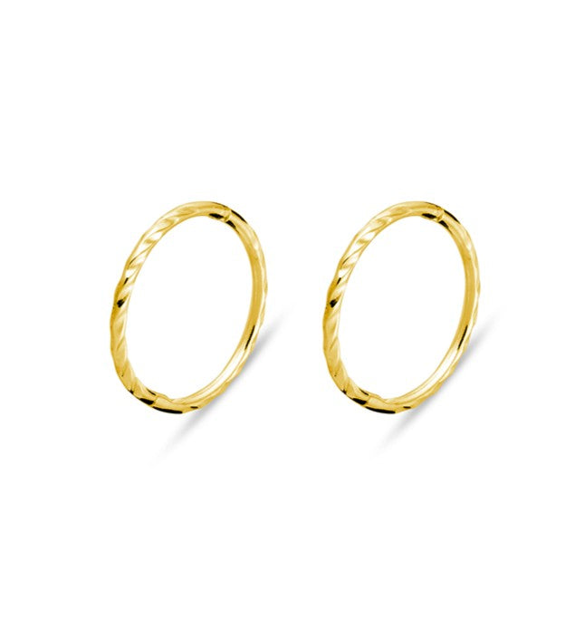 Sterling Silver Sleepers | Gold Plated