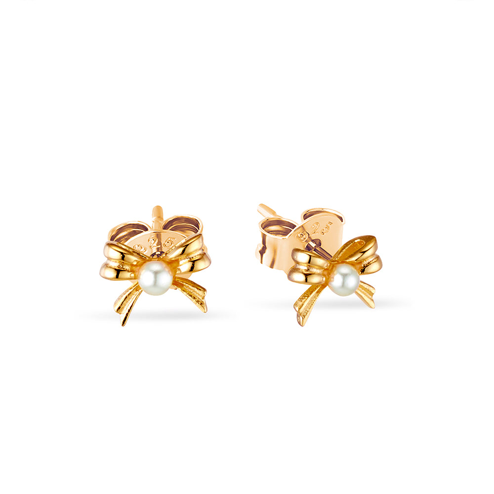 Sterling Silver Children’s Earrings | Rose Gold Plated
