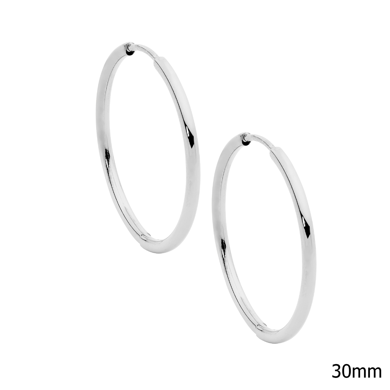 Stainless Steel Hoop Earrings