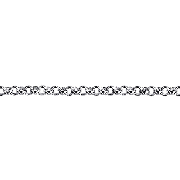 Sterling Silver Round Belcher Chain