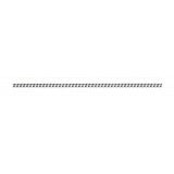 Stg Silver Diamond Cut Curb Chain 50cm