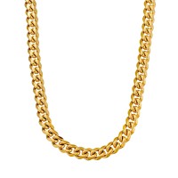 Stainless steel Gold Plated chain 60cm
