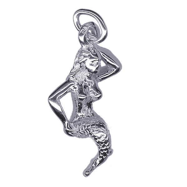 Sterling Silver Mermaid Charm