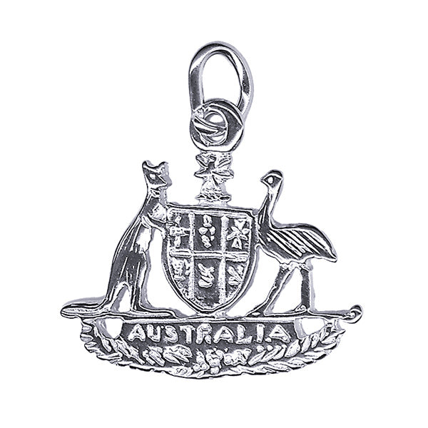 Sterling Silver Coat of Arms Charm