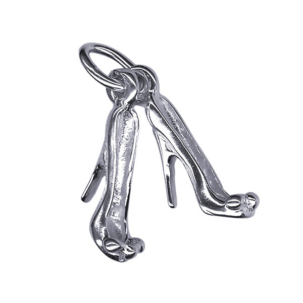 Sterling Silver Pair of High Heel Charm