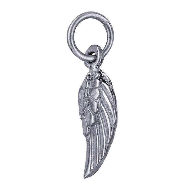 Sterling Silver Angel Wing Charm