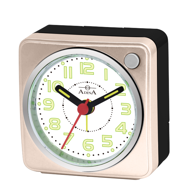 Mini Travel clock Pink