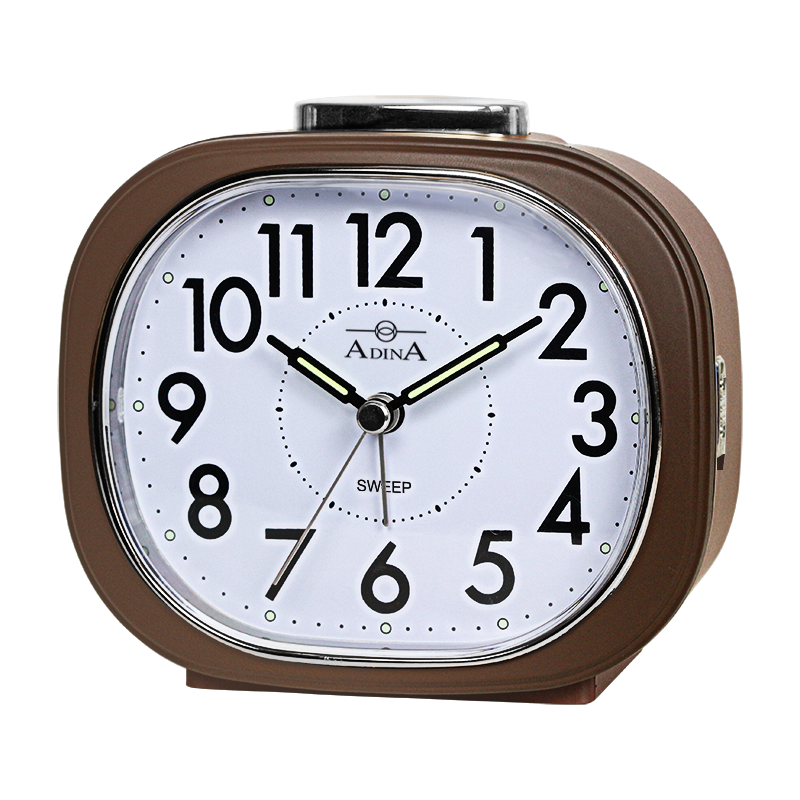 Adina Alarm Clock Brown
