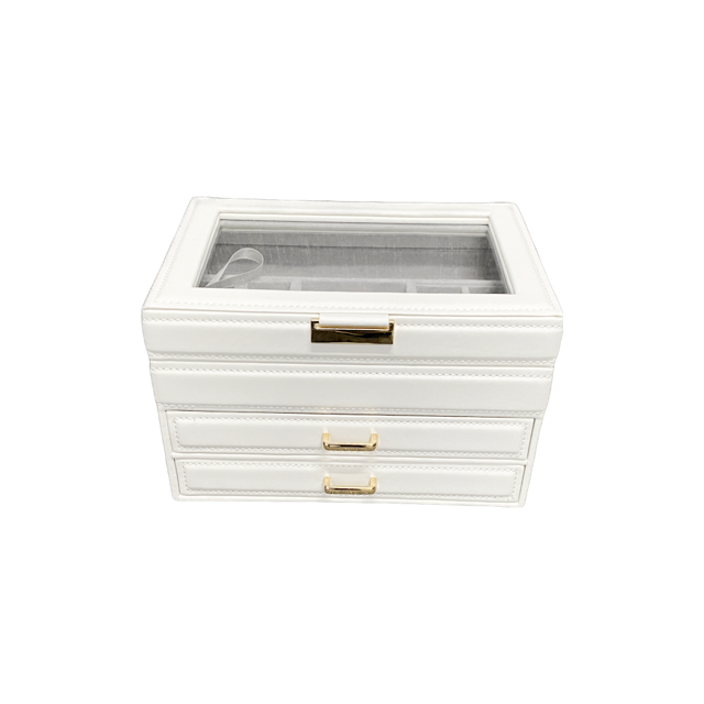 Glass Top Jewell Box